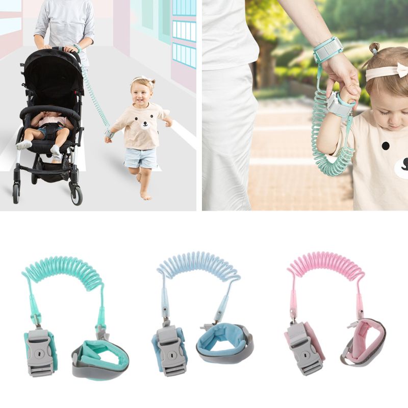 Mary Tali Tuntun Jalan Tarik Pergelangan Adjustable Anti Hilang Untuk Bayi / Anak Walker