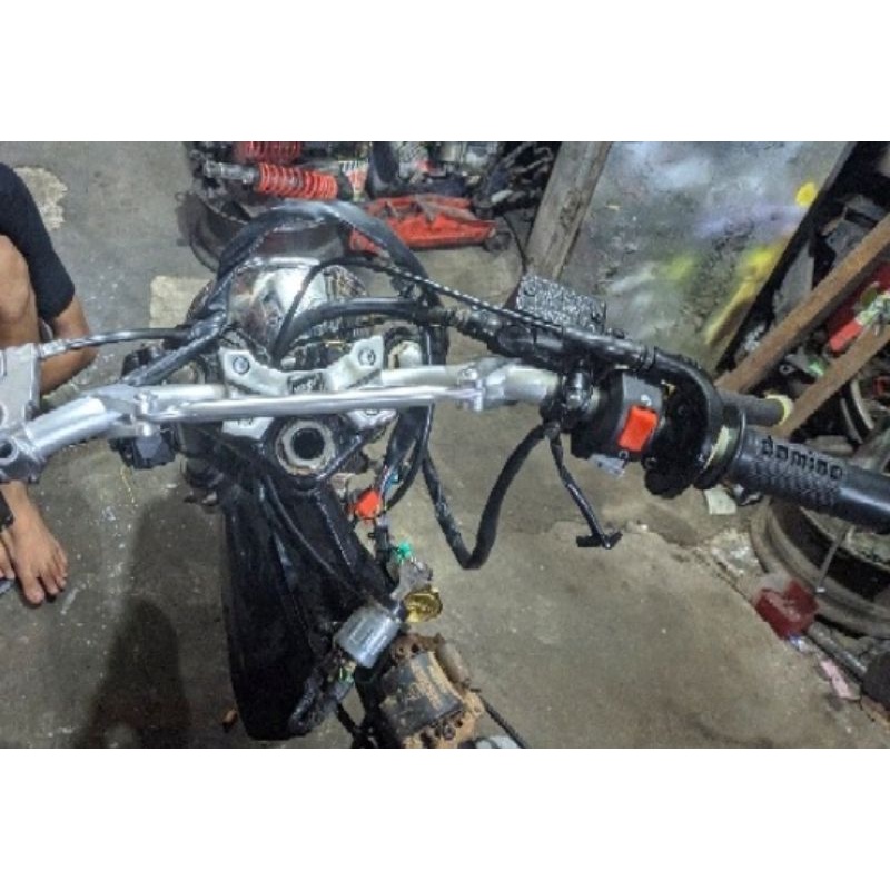 Klem Raiser stang stir stang pnp honda cb gl pro gl max megapro model ori honda cb150r cbr 150 PNP Cb GL Pro GL Max MP Lama Megapro Mp tinggal pasang tanpa ngakal