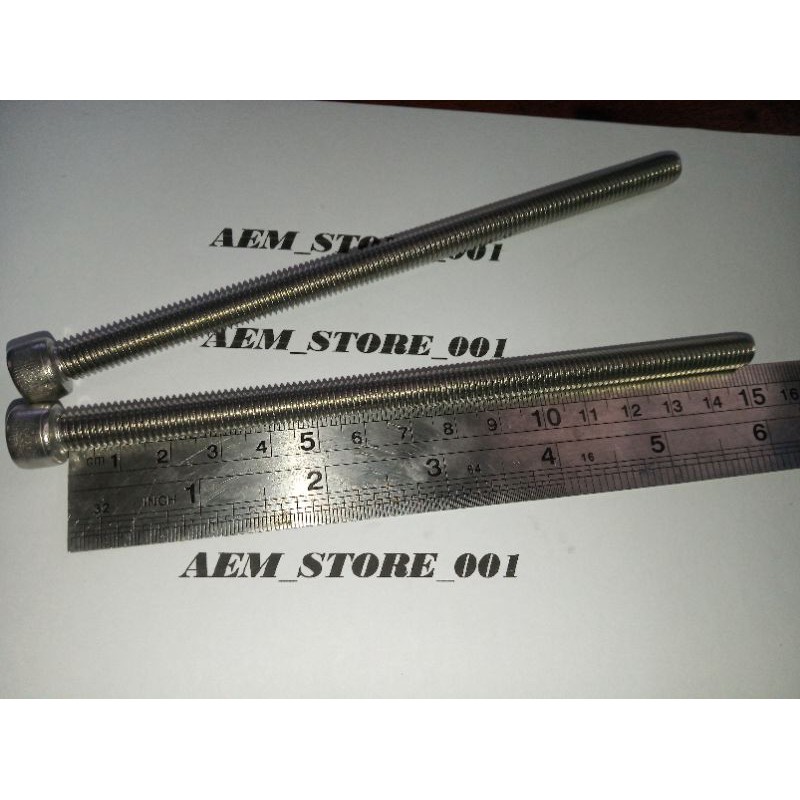 baut L M8 X 150 (15cm) stainless 304 THE A2-70