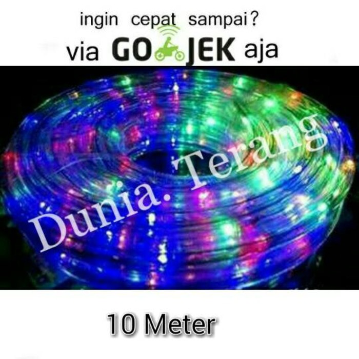 Lampu Selang Led / Lampu Hias / Lampu Dekorasi outdoor - Indoor 10 M