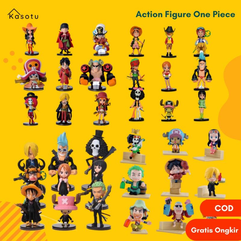 (BISA COD)ACTION FIGURE KARAKTER MINIATUR ANIME KARTUN