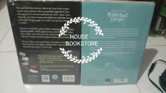 1 PAKET 2 NOVEL BEST SELLER  SURAT CINTA  KERTAS BOOKPAPER-1