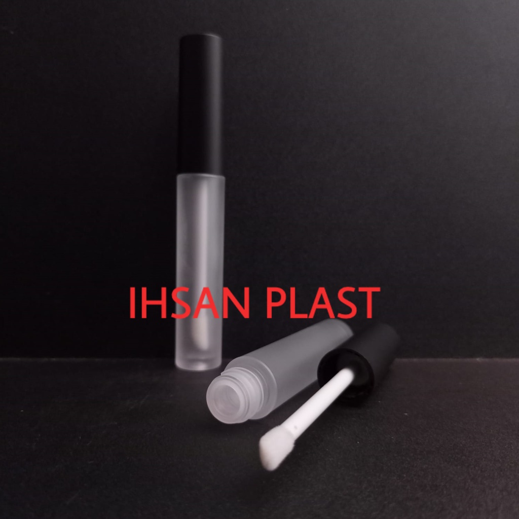 BOTOL LIP CREAM/LIP GLOSS/LIP MATTE FROSTED 5 ML CAP HITAM