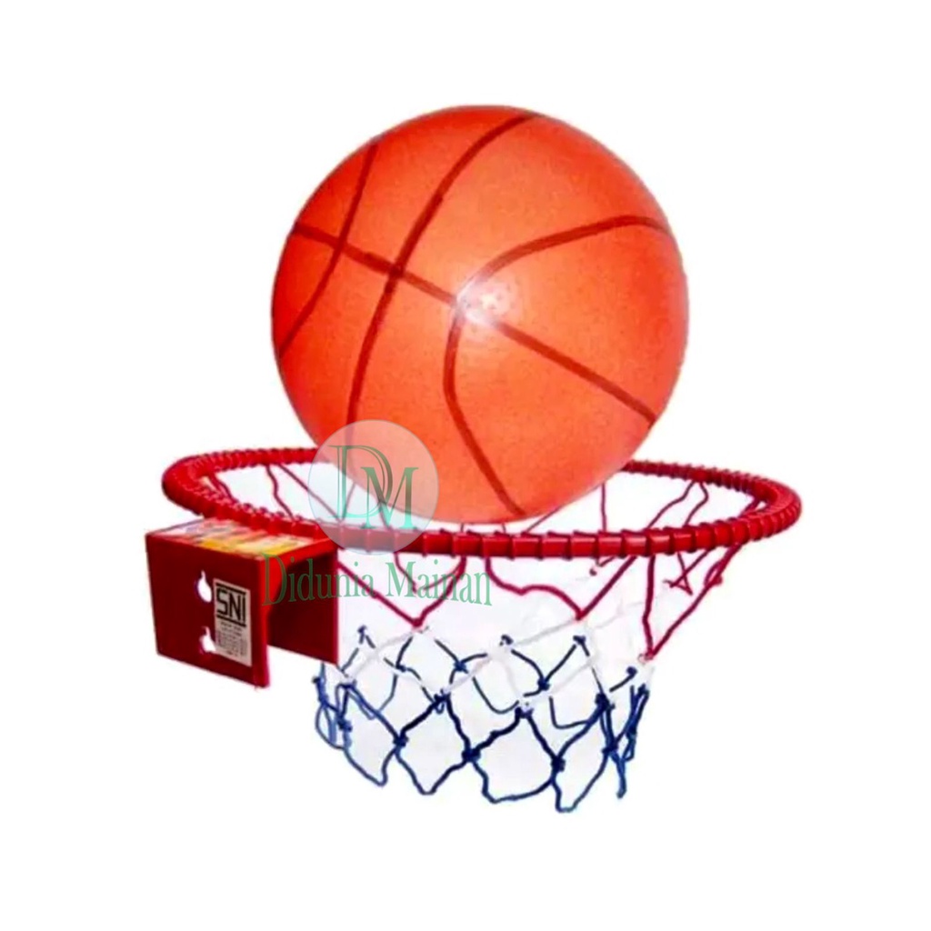 mainan anak laki laki dan perempuan ring bola basket slam dunk basketball