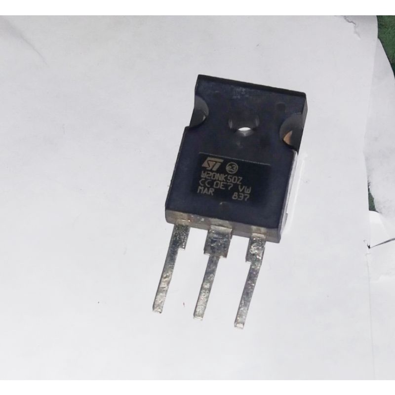 mosfet w20n60 original cabutan