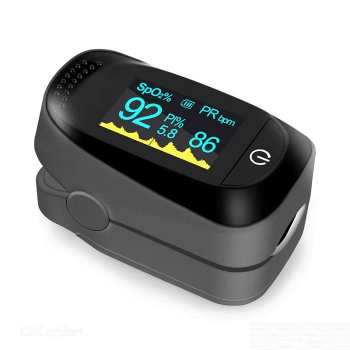 Oximeter A2 TFT / Fingertip Pulse Oximeter / Alat Ukur Detak Jantung FREE BATRE