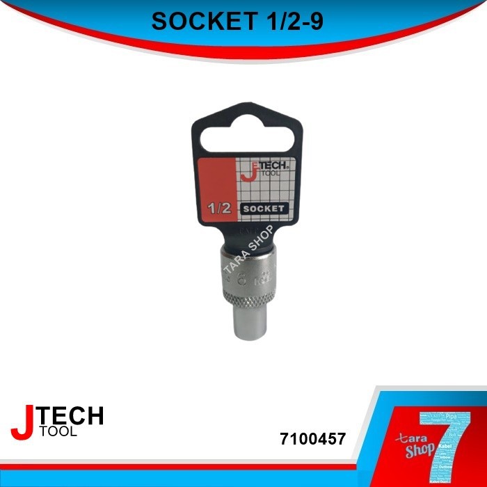 J-TECH Mata Sok/Socket 1/2-9 7100457