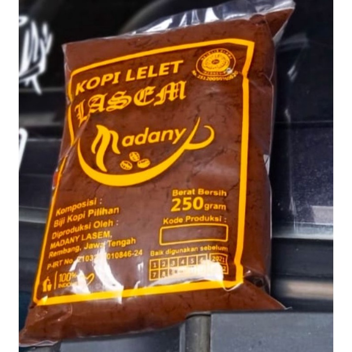 

Kopi Lelet asli Lasem cap Madany 250gram