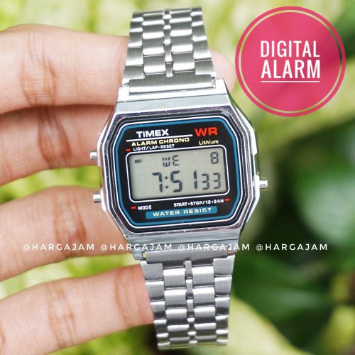 BARU Jam Tangan Digital WR91 (hargajam cewek cowok casio alarm murah)