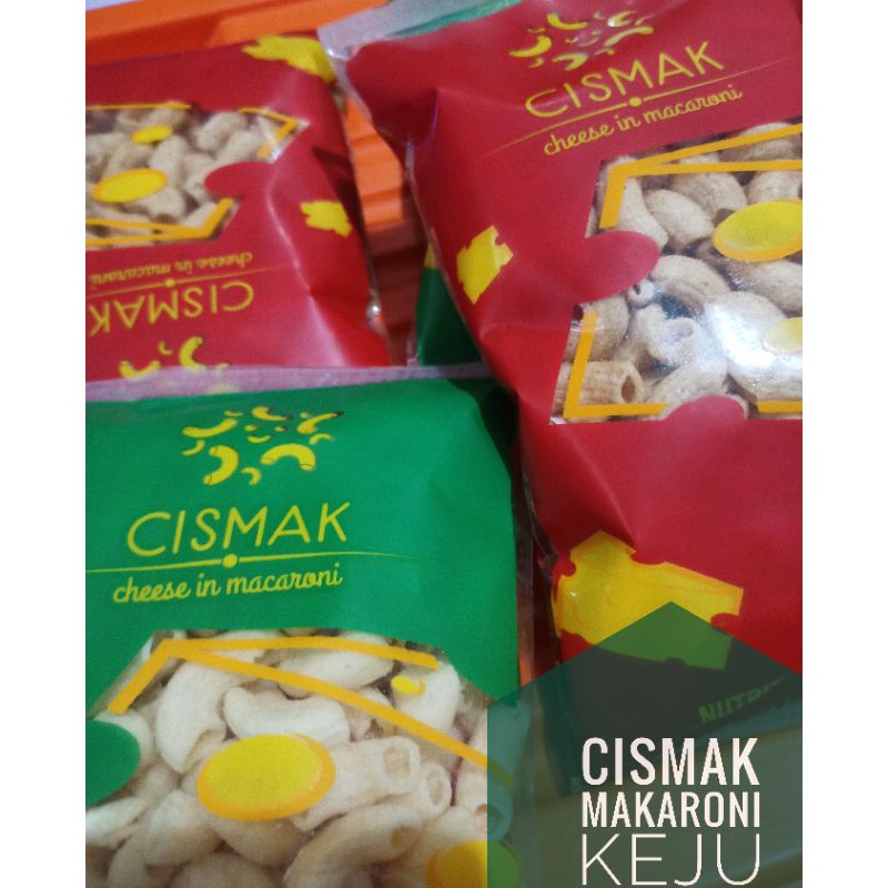 

CISMAK MAKARONI KEJU ENAK MAKANAN RINGAN CAMILAN ORIGINAL KEJU PARUT SNACK MAKRONI JAJANAN JAJAN