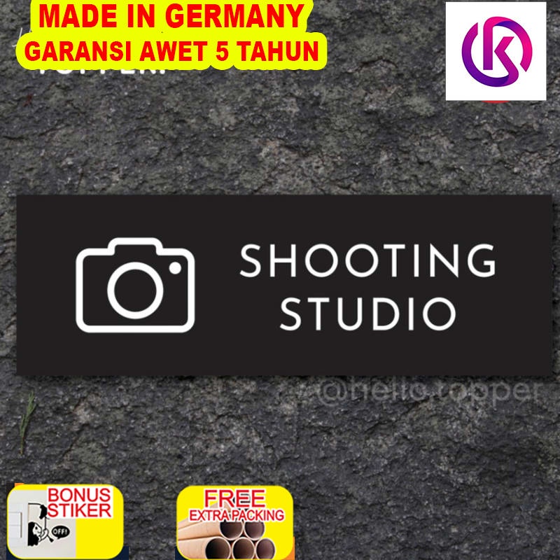 

Murah Sign Akrilik Shooting Room Printed | Sign Board Akrilik |Ruang Syuting