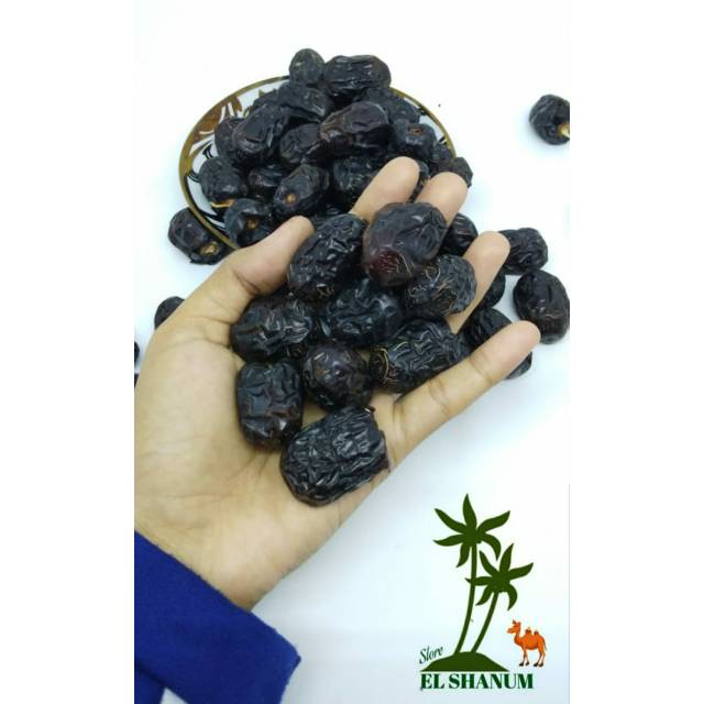 

KURMA AJWA 1KG (PLASTIK PRESS) GRADE 2 / kurma ajwa asli / kurma nabi / kurma ajwa madinah / AZWA