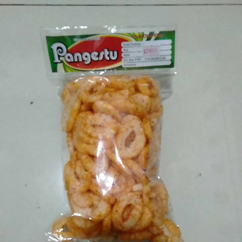 

krupuk koin pedas 100 gr