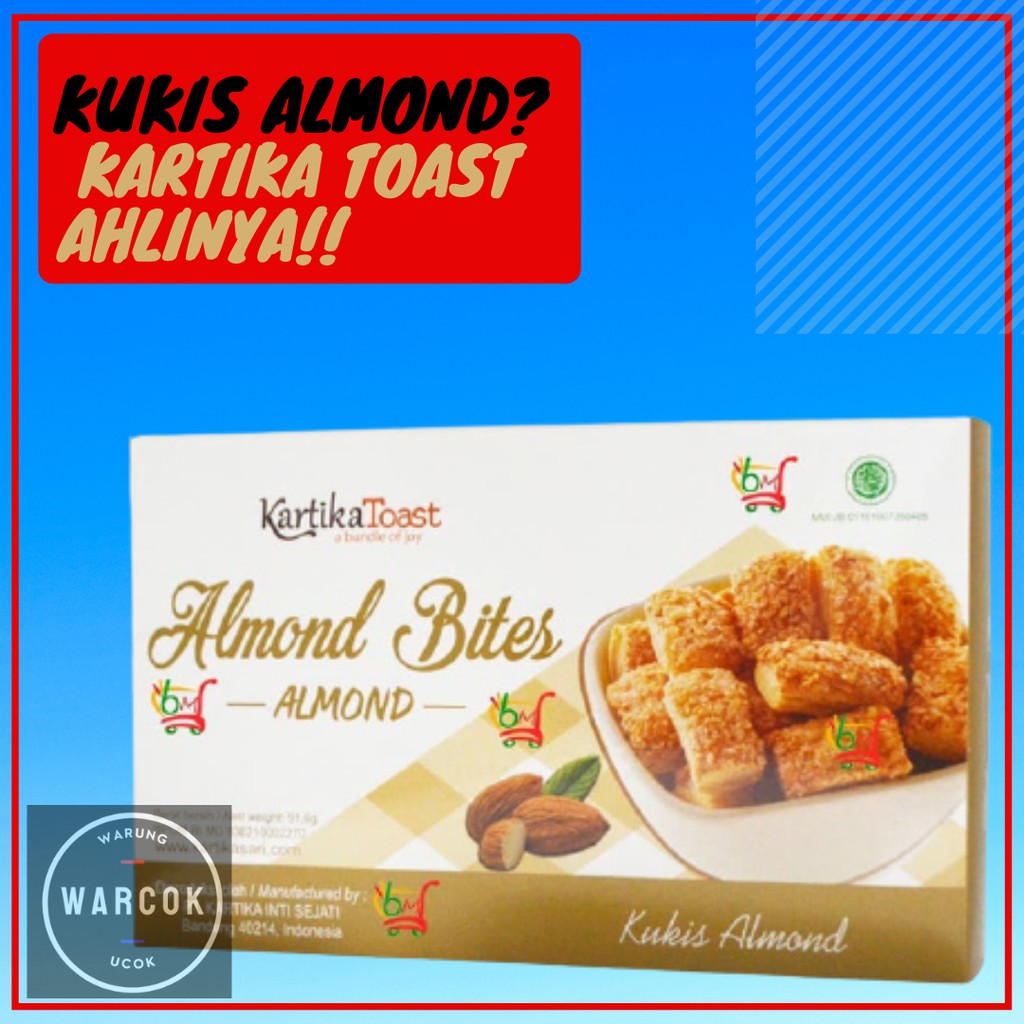 

Kartika Toast kukis almond