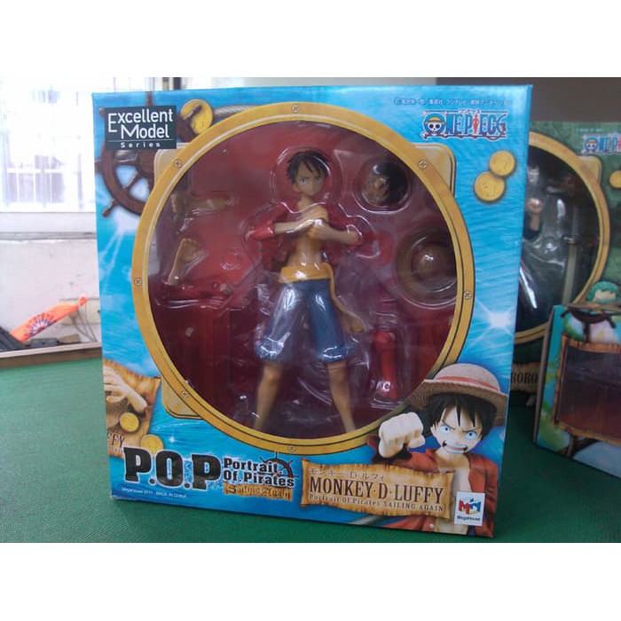 PROMO TERBARU PVC Figure - Monkey D. Luffy - P.O.P Sailing Again - Excellent Model MURAH MERIAH