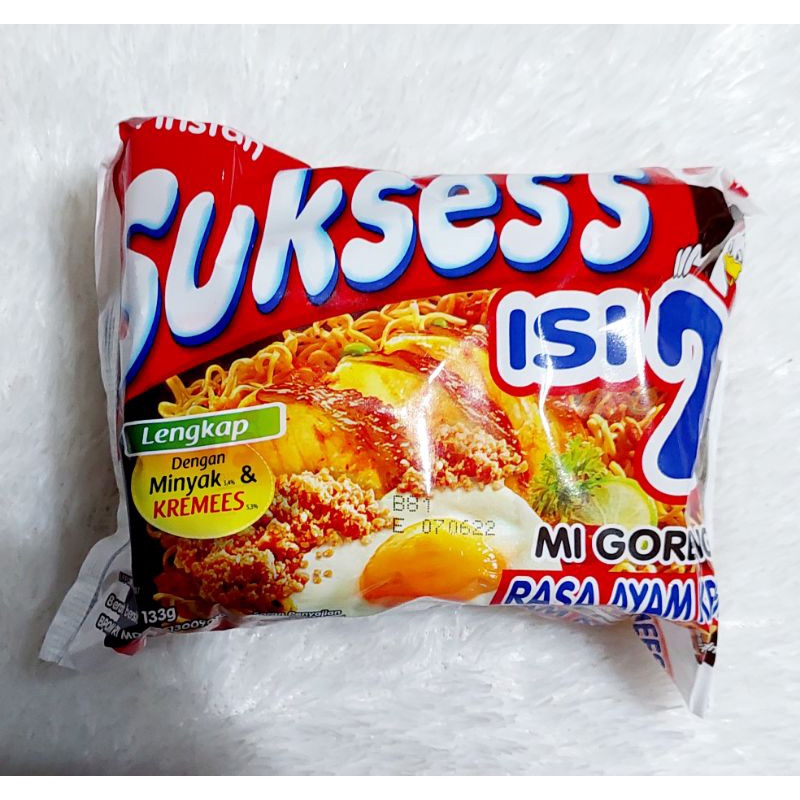 Mi Instan Suksess isi 2 dengan bawang goreng 126 gr