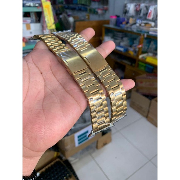 Strap Tali jam tangan Apple watch iwatch 42mm 44mm gold