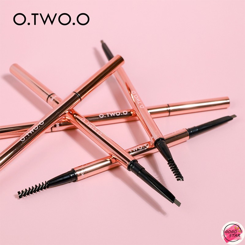 (READY &amp; ORI) O.Two.O Otwoo Triangle Eyebrow Pencil Pensil Alis - 1007