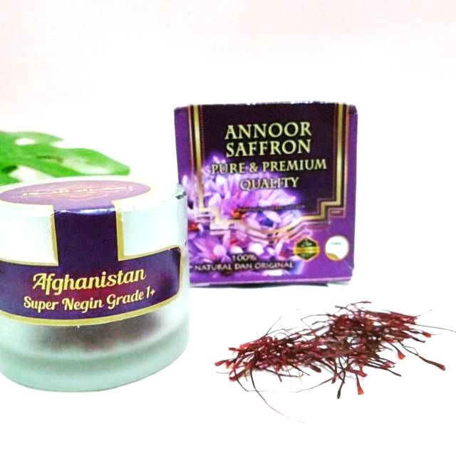 

SAFFRON 1gr SUPER NEGIN GRADE 1+ AFGHANISTAN ORIGINAL 100%