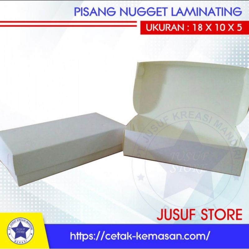 

Box Nugget non laminating/ dus brownies foodgrade