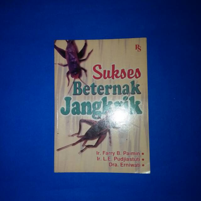 Buku Sukses Beternak Jangkrik Shopee Indonesia