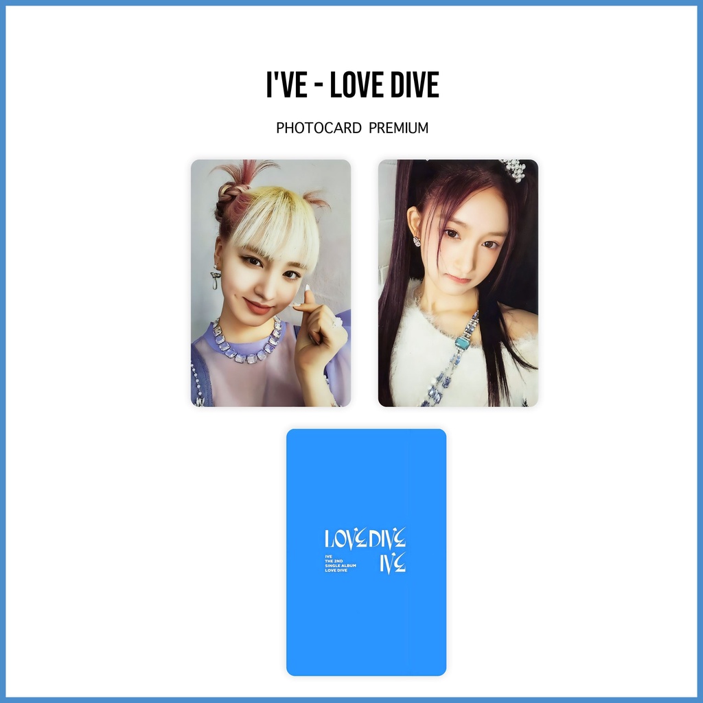 [SET] Photocard Ive Love Dive