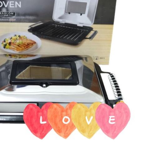 ➵ Panggangan Maspion Crystal Oven / Panggangan Tutup ۞