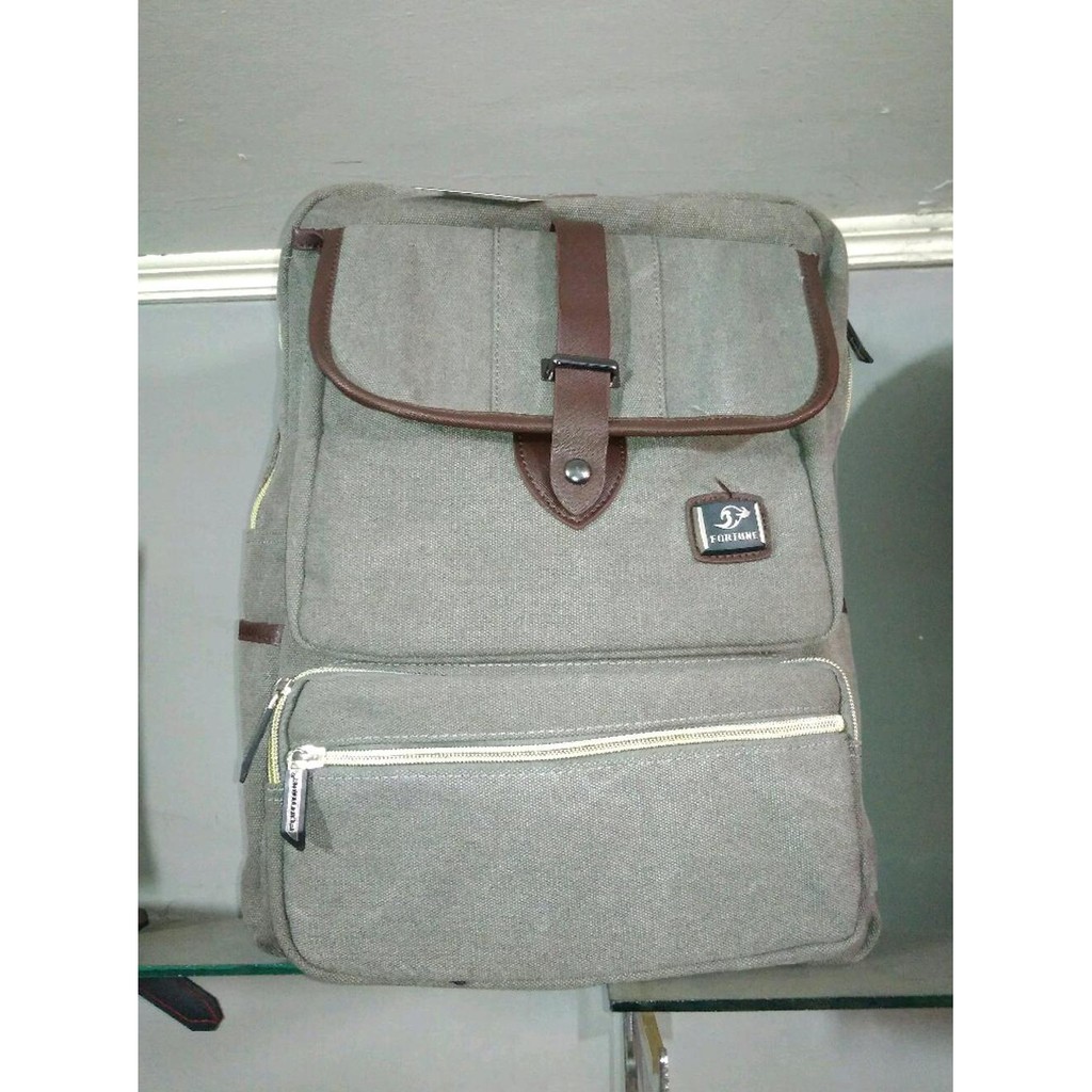 Paling Murah Bagpack Fortune  Original Tas Punggung Pria Wanita Bandung Trendy