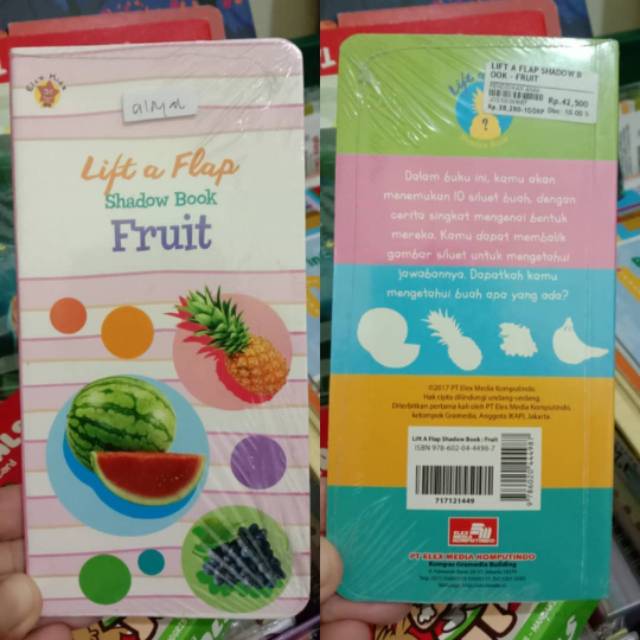 Lift a Flap Shadow Book Fruits