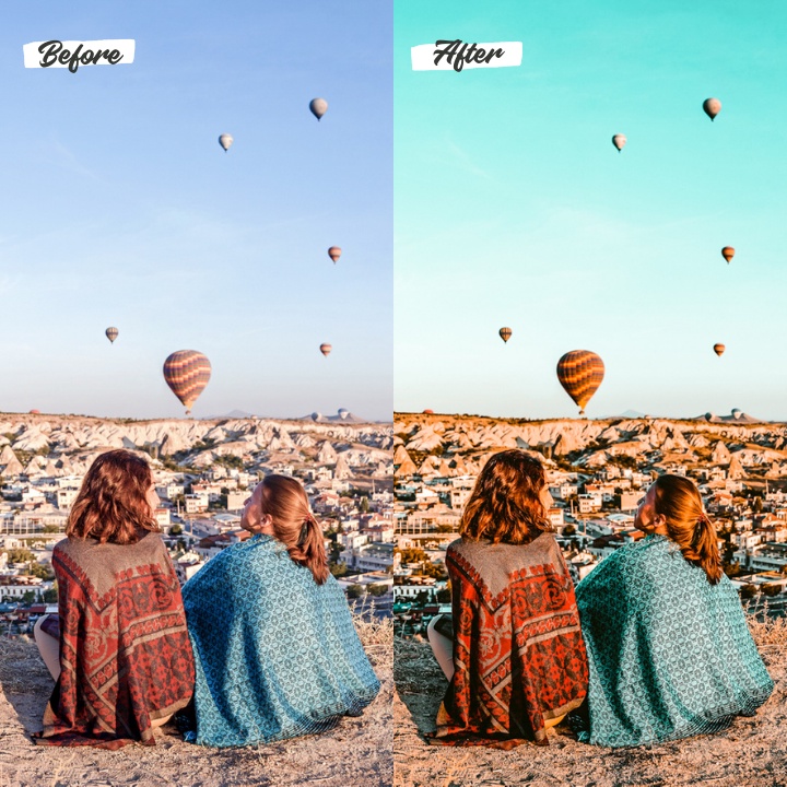 6 Lightroom Preset Roadtrip IOS/Android and Dekstop