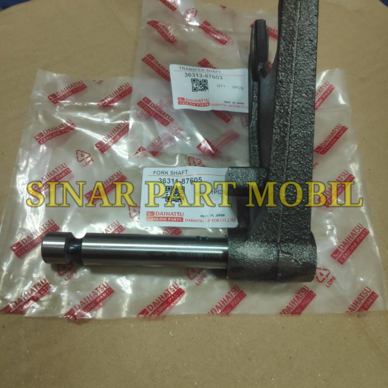 SHAFT TRANSFER FORK TRANSFER GARPU BESAR DAIHATSU TAFT GT F70 ORI 1SET
