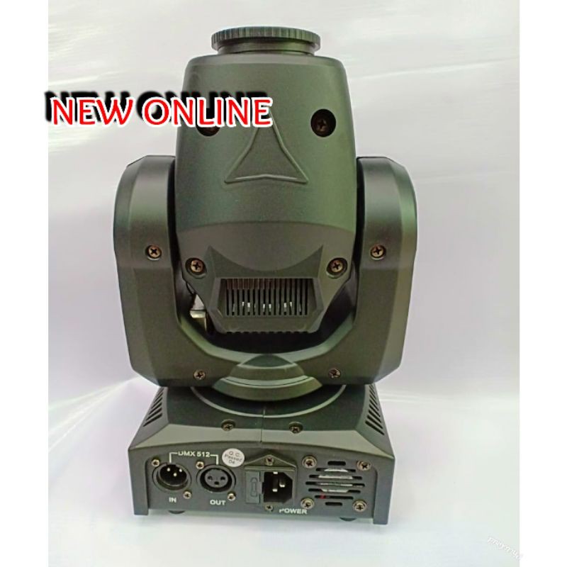 MOVING HEAD MINI BEAM REDSUN 30WATT MURNI PLUS LED