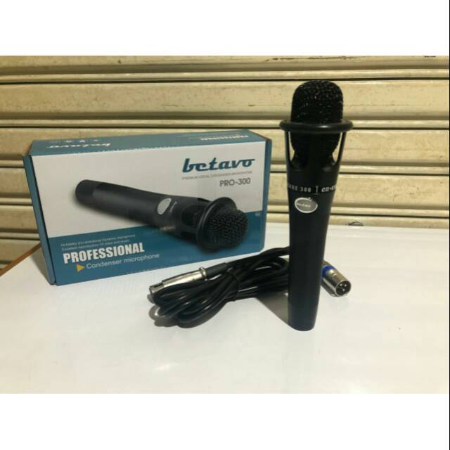 Mic kabel betavo pro 300  khusus mixer phantom