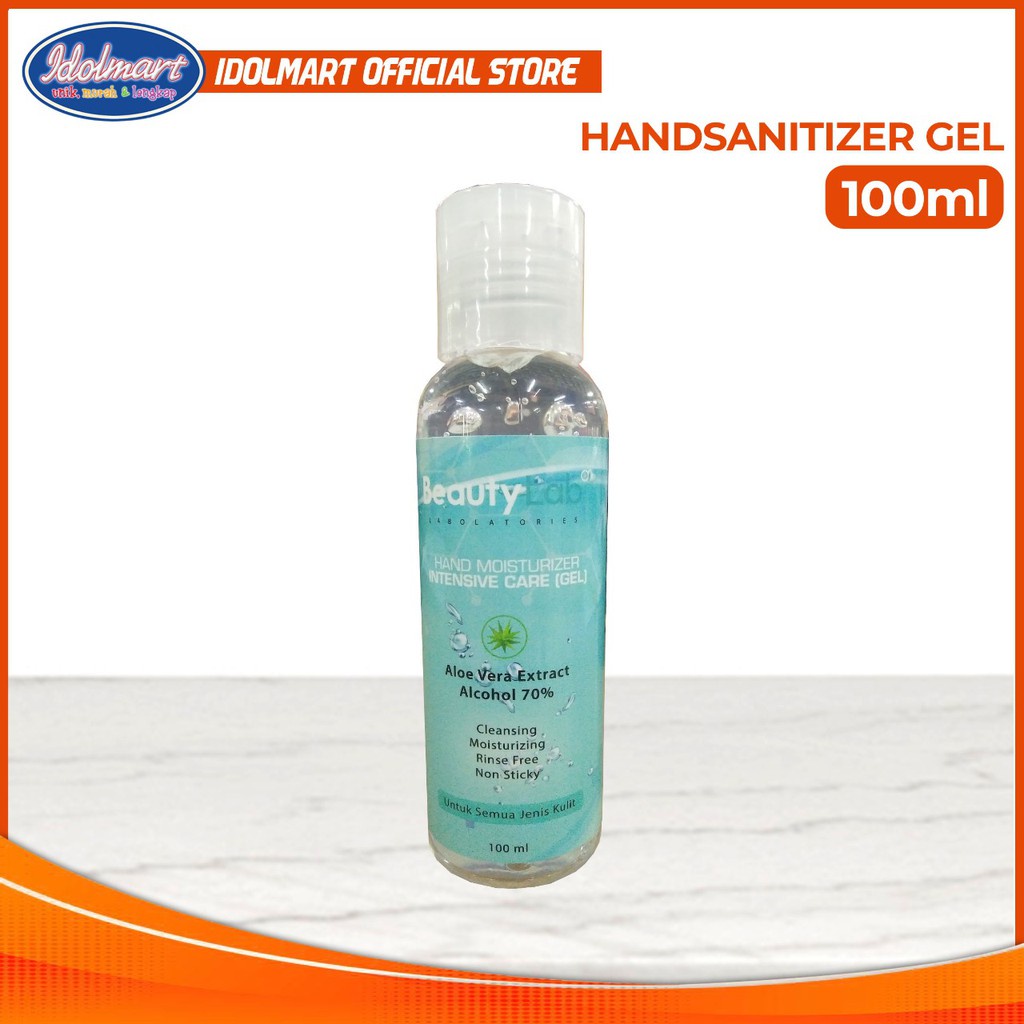 IDOLAKU Beauty Lab Hand Sanitizer - Hand Mosturizer Gel 100ml