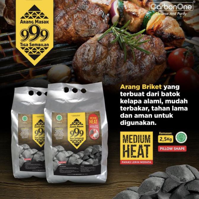 Yang Dicari] Arang Masak / Briket Dari Batok Kelapa (Pillow Shape)