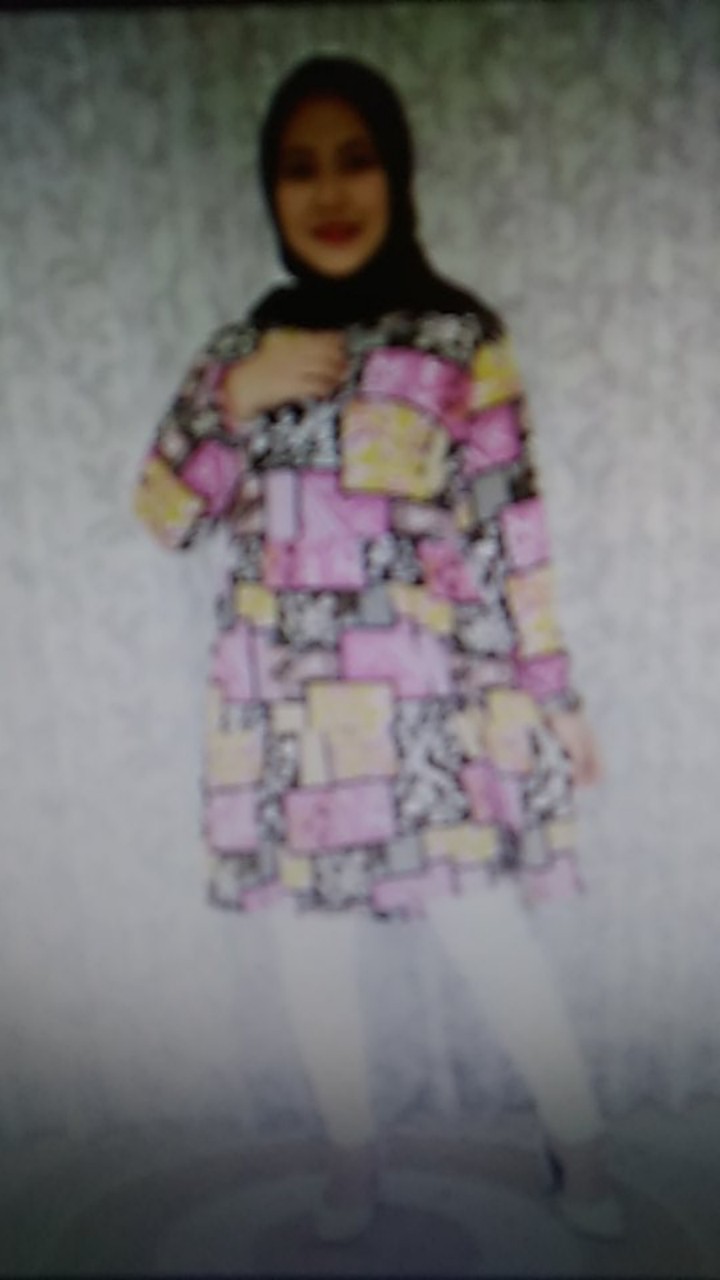 Tunik Ersy Etnic Batik Lengan Karet Gl Fashion