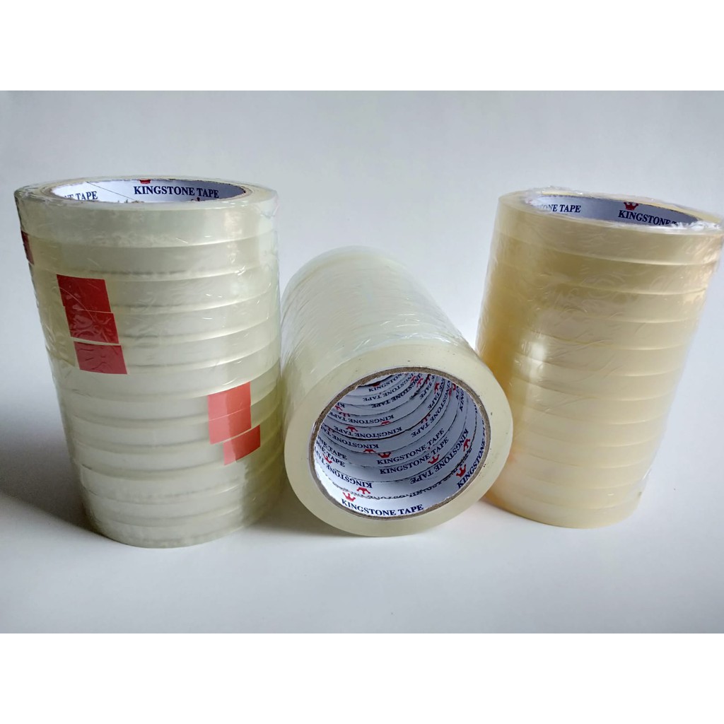 

ISOLASI BENING KINGSTONE 1/2 INCH 50M / LAKBAN BENING 1/2 INCH / KINGSTONE TAPE CLEAR