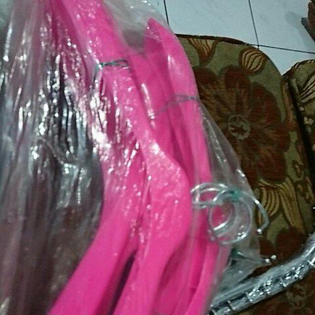 Hanger 181 Pink Putih Orange Gantungan Baju Hanger Bebek