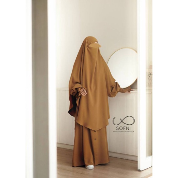 Sofni - French Khimar Malika Series by Sofni ( hanya Khimar Saja)