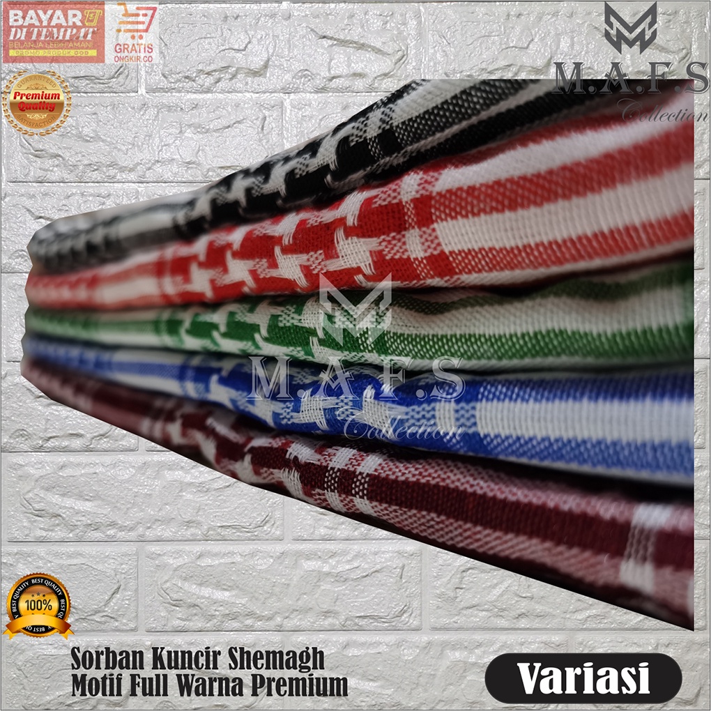 SORBAN KUNCIR SORBAN HAJI SORBAN FULL WARNA MURAH BERKUALITAS