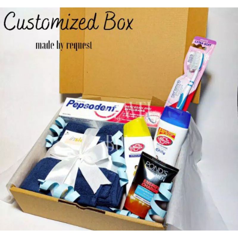 Snack box hampers (alat mandi)