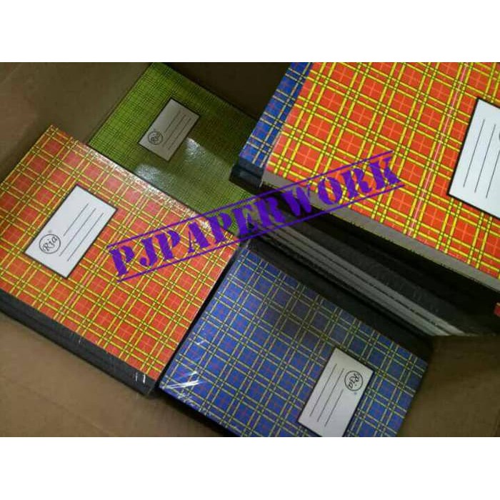 

Buku tulis Quarto 200 lembar hardcover