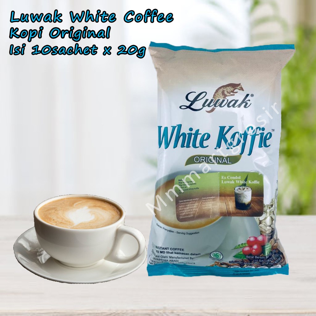 Luwak White Koffie / Kopi / Original / isi 10sachetx20g