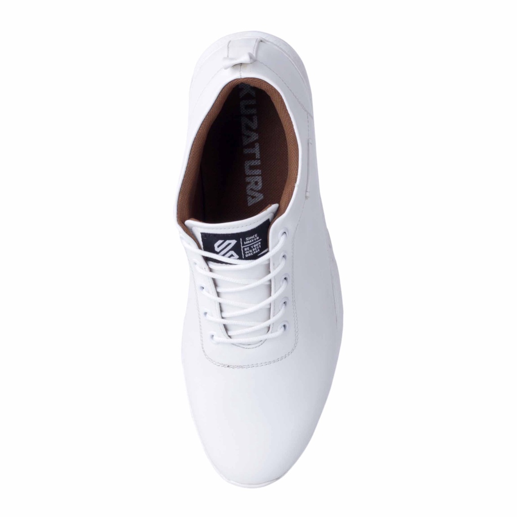 Kuzatura Sepatu Oxford Pria Putih Sneakers Formal Casual Pantofel Keren Kekinian Original 100% 047