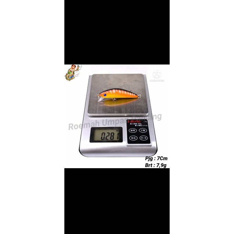 Umpan pancing minnow lure 7cm-7.9g