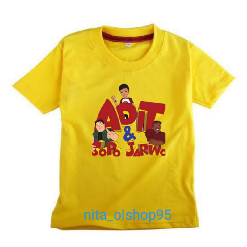 baju Adit sopo Jarwo kaos anak Adit sopo dan jarwo