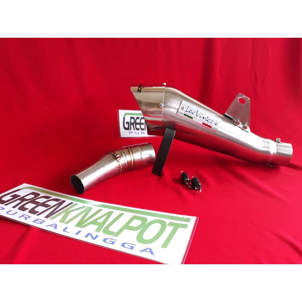 Knalpot Slip On Ninja 250 Fi Karbu Leovince