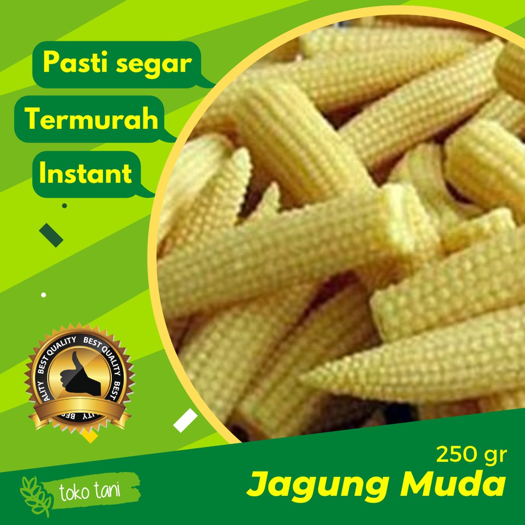 

Jagung Muda Baby Corn 250gr