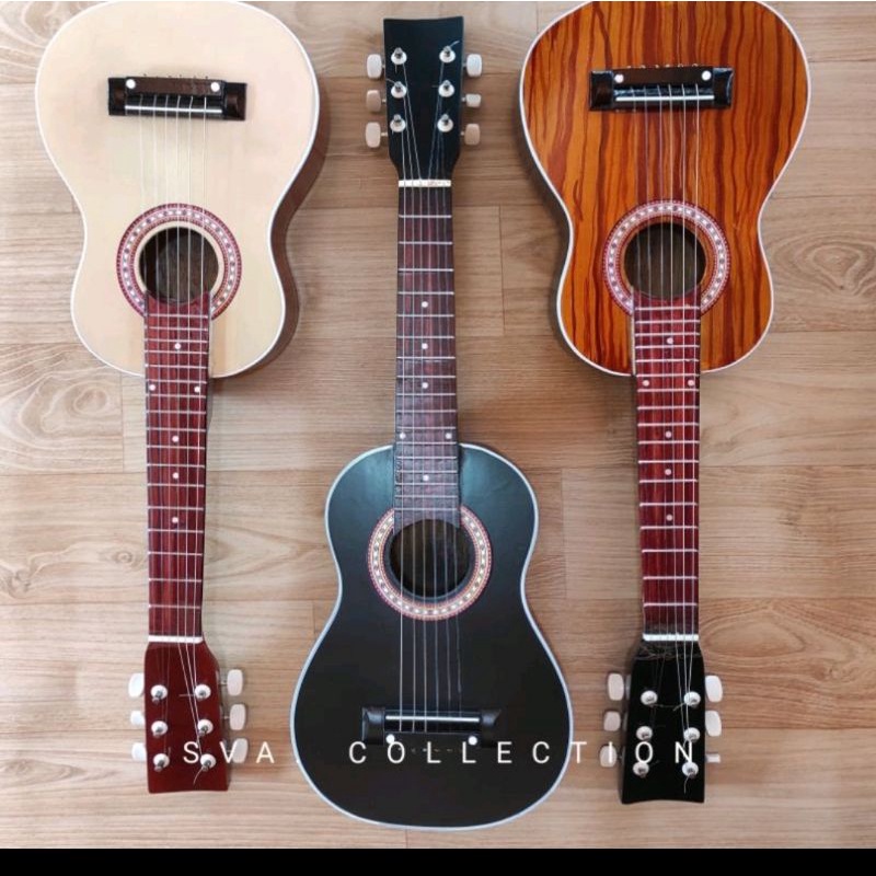 PAKET GITAR LELE / GITAR KECIL /  AKUSTIK UKULELE SENAR 6 nylon / UKULELE SENAR 6 / GITAR MINI SENAR 6 / GUITARLELE GITAR UKULELE  // GITAR LELE SENAR 6 / GARANSI PENGIRIMAN