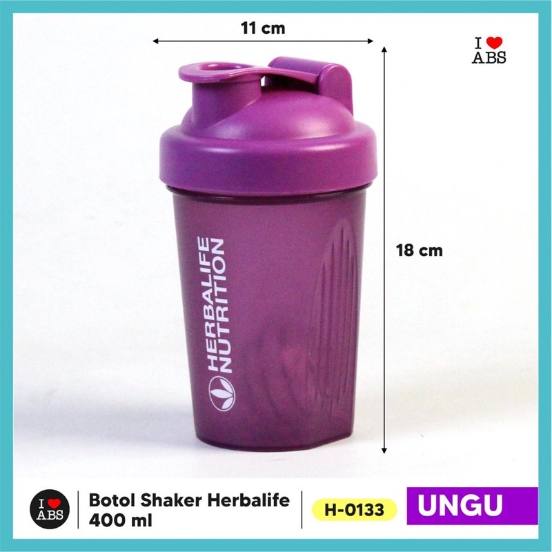 botol Shaker Herbalife Ungu